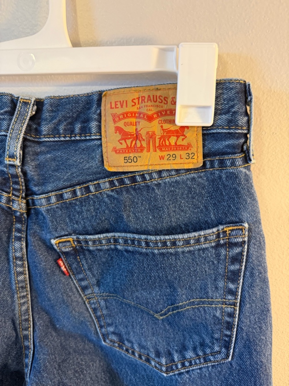 Levi's 550 Men's Straight Jeans - Blue